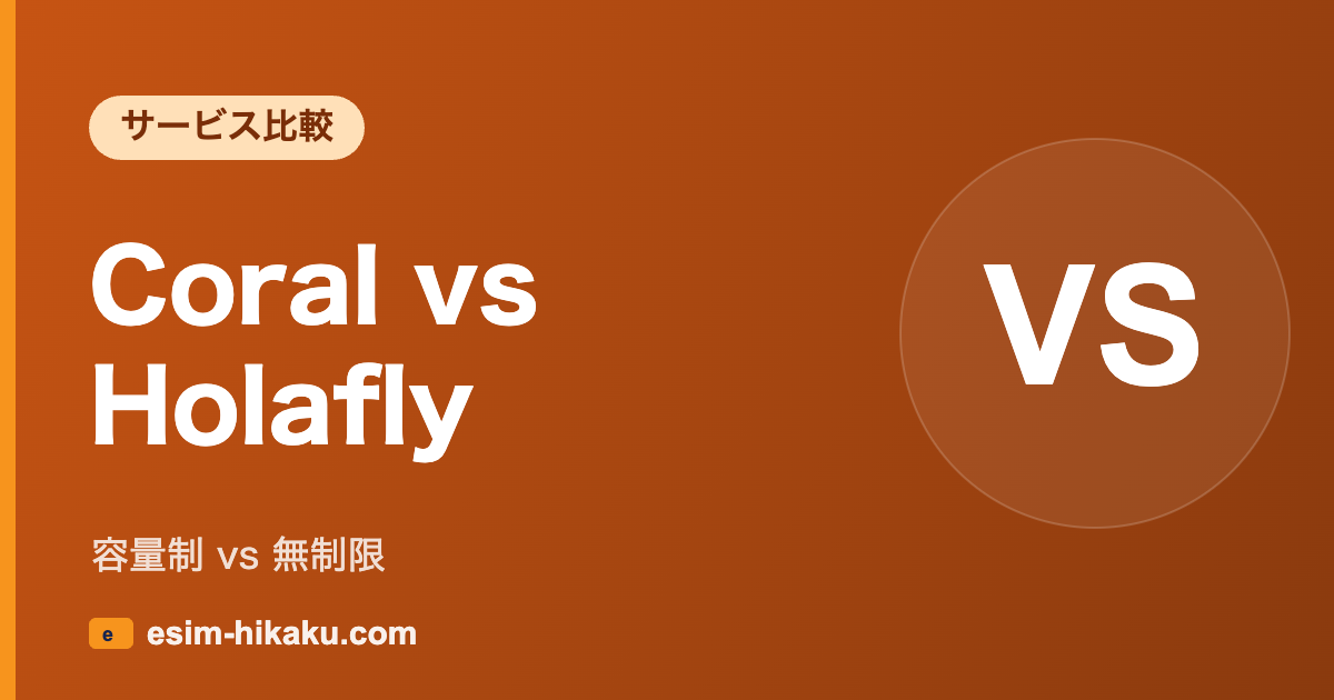 Coral vs Holafly
